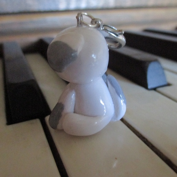 Handmade Polymer Clay Puppy Charm - Picture 5 of 7